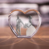 Custom 3D Crystal Heart